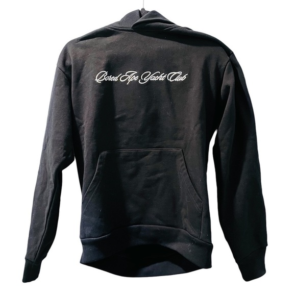 Authentic Bored Ape Yacht Club bayc Men's Hoodie Size Medium Skull - Picture 2 of 6